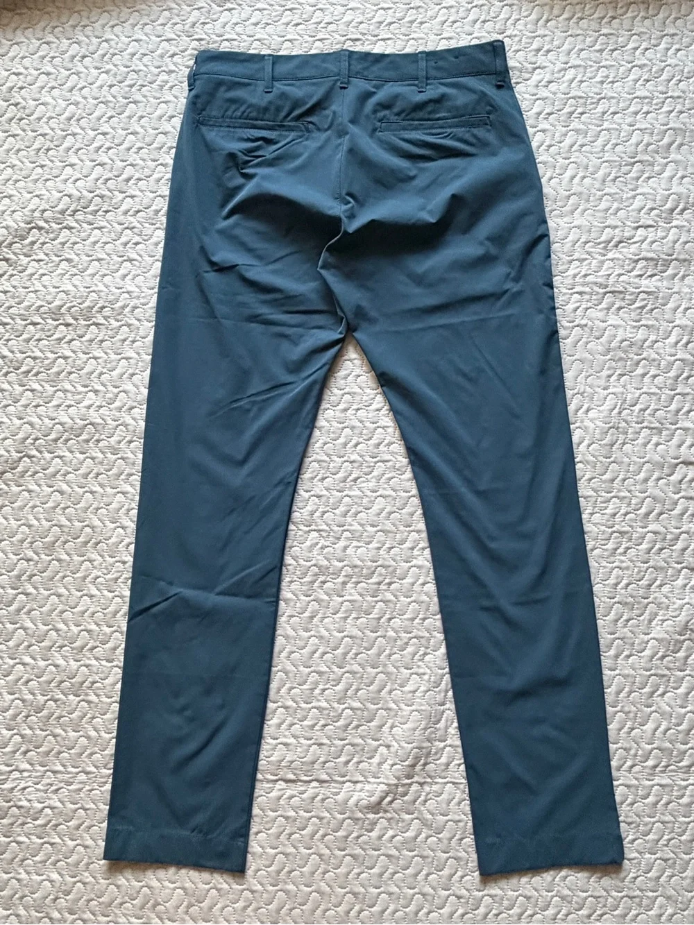 J.Crew Flex Men’s Slim Performance Pants Teal Blue Size 32x31